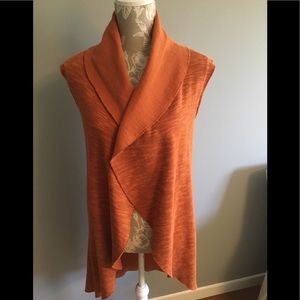 Matilda Jane  Burnt Orange Vest, Size XS